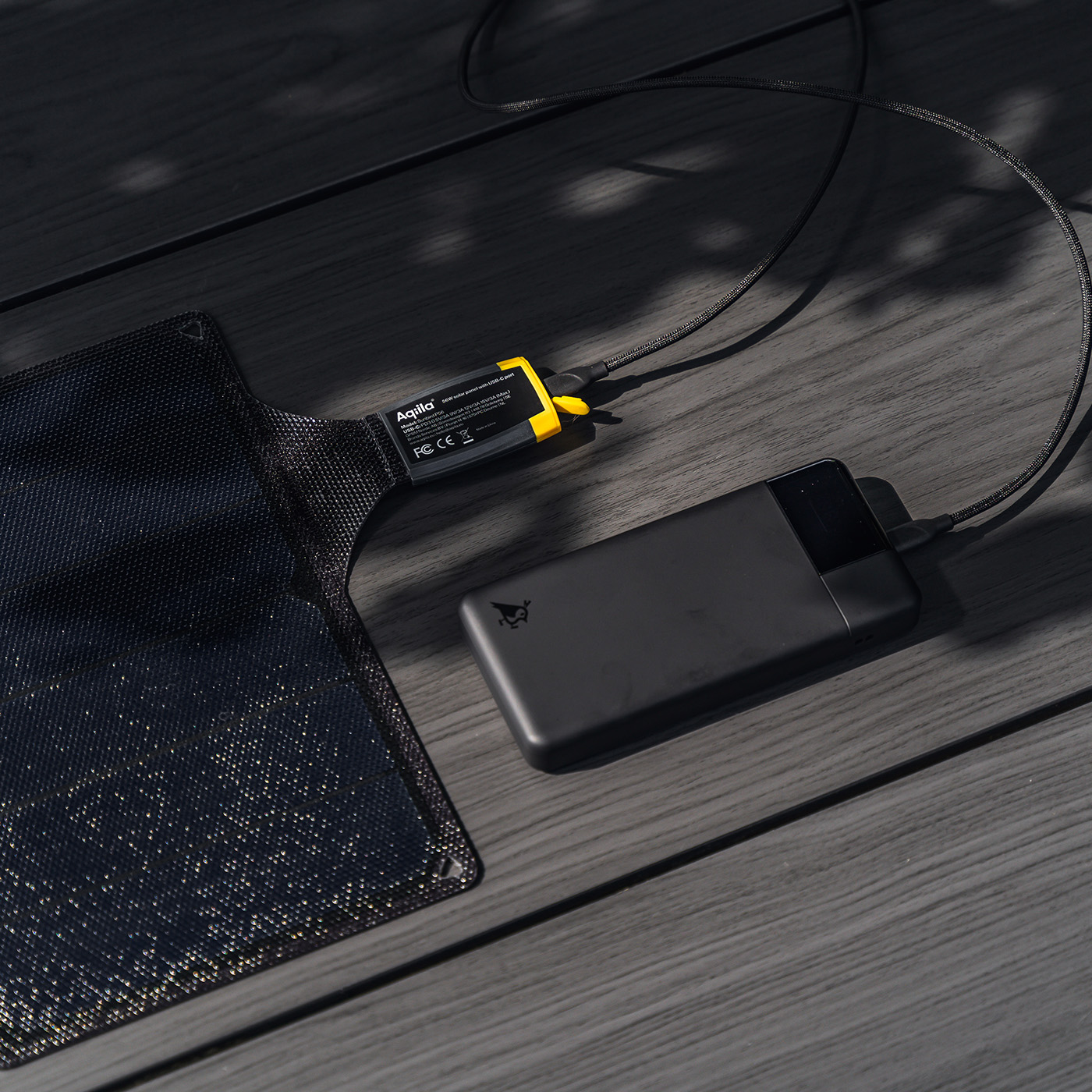 Sunbird P40-solar charging